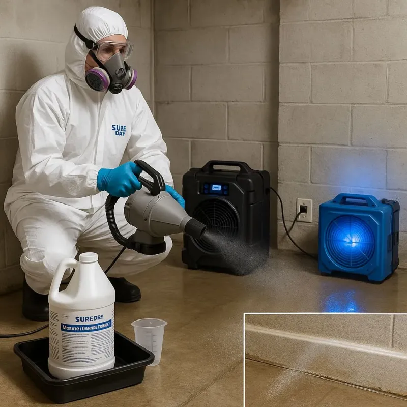 Sanitization and Odor Removal process in West Sand Lake, NY