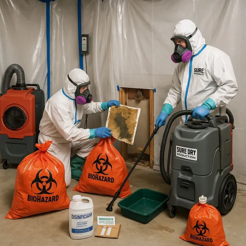 Contaminated Water Handling Protocols process in West Sand Lake, NY